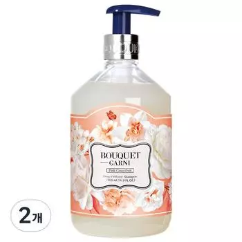 Bouquet Garni Deep Perfume Shampoo Pink Grapefruit, 500ml, 2 units