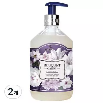 Bouquet Garni Deep Perfume Shampoo Vanilla Musk, 500ml, 2 units