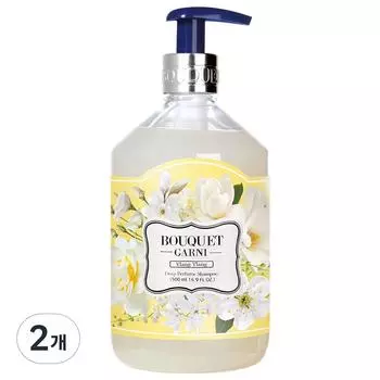 Bouquet Garni Deep Perfume Shampoo Ylang Ylang Fragrance, 500ml, 2 units