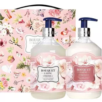 Bouquet Garni Deep Perfume White Musk Shampoo + Treatment, 1 set