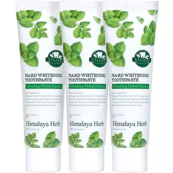 Отбеливающая зубная паста Bouquet Garni Nad, 100 г, 3 упаковки