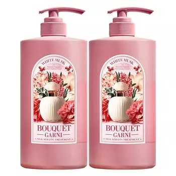 Bouquet Garni Silk Keratin Treatment Белый мускус, 1 л, 2 шт.