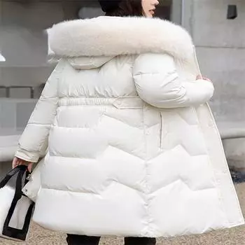 Bovotee однотонные парки для женщин, новинка 2023 года, модные винтажные шикарные свободные повседневные парки на молнии, однобортные парки с длинными рукавами S серый