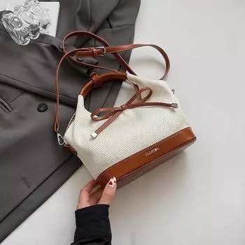 Bow bag large capacity summer new casual fashion shoulder women s bag tote armpit bag