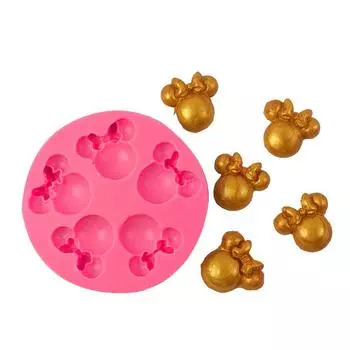 Bow Bowknot Mouse Silicone Sugarcraft Resin Tools Cupcake Fondant Cake Decorating Tools