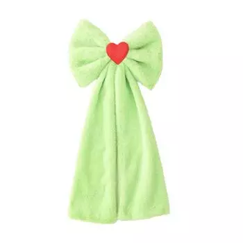 Bow Christmas Decorations, Large Bow Christmas Tree Decorations, Holiday Ornaments. One Size зелёный