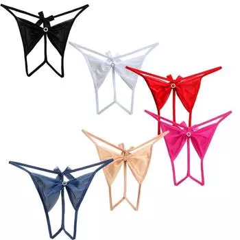 Bow Open Back Panties Open Crotch Womens Underwear Hollow Womens Briefs For Women