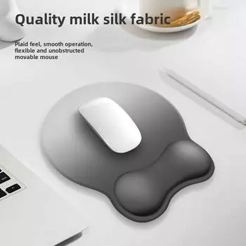 Bow shaped mouse pad, wrist guard, hand rest, men s and women s computer esports large wrist rest, ergonomic wrist rest, women s