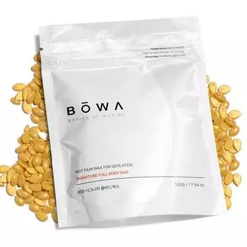 BOWA Signature Твердый воск для всего тела для всех зон, 500 г, 1 шт.
