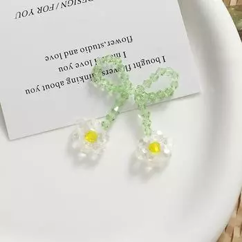 Bowknot Cherry Grape Strawberry Keyring Pendant Handmade Keychain Simulated Fruit Keyrings Bag Pendant Phone Chains