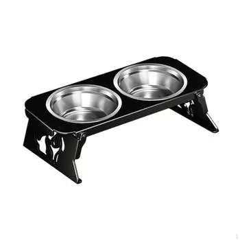 Bowls Bowl to Clean, Stainless Steel Raised Stand чёрный