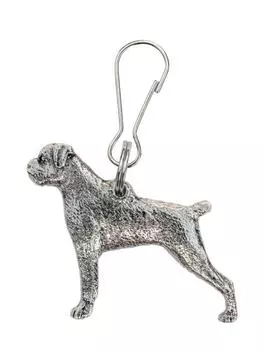 Boxers Made in England Art Dog Zip Pull Collection