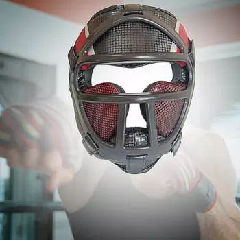 Боксерская кепка, кепка для боевых искусств L красный