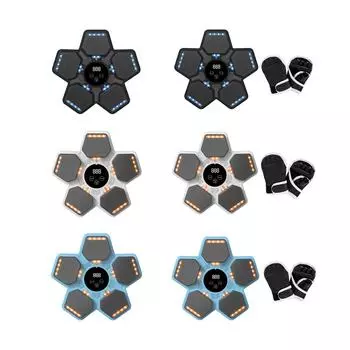 Боксерская мишень, электронный боксерский тренажер Pad боксерский тренажер Smart Music Boxing White