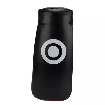 Боксерская подушка для ударов с изогнутой ударной поверхностью из искусственной кожи для каратэ, удар щитом для тхэквондо