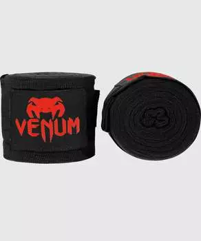 Боксерские Бинты VENUM Kontact – 2,5М - Черный/Красный