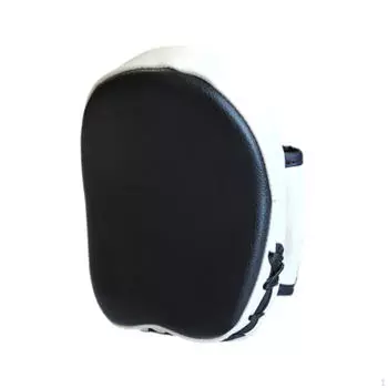 Боксерские изогнутые боксерские перчатки Focus Punching Mitts Strike Round Pad Breathable Hand Target gloves для практики красный