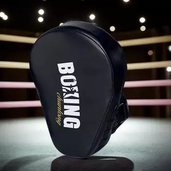 Боксерские мишени для рук, боксерские фокусировочные накладки, амортизирующие воздушные тренировочные мишени из искусственной кожи, ударные фокусировочные накладки для тренировок по боевым искусствам белый