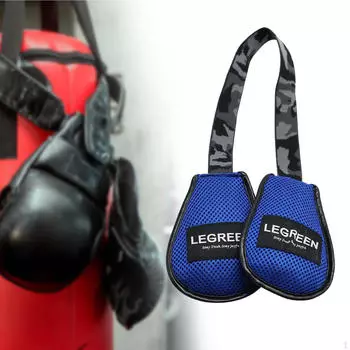 Боксерские перчатки, дезодораторы, аксессуары, свежие портативные листья для хоккея в тренажерном зале синий