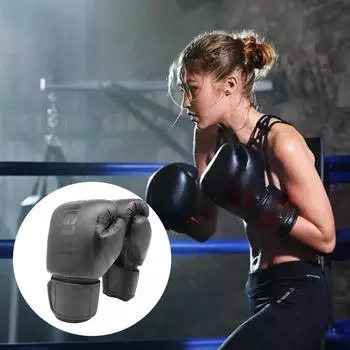 Боксерские перчатки для спарринга и искусственной кожи, тренировки по кикбоксингу, боксерская груша, ММА, тайская подушка, борьба 14OZ