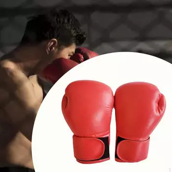 Боксерские перчатки, тренировочные перчатки для борьбы, удобная защита рук из полиуретана, удары кулаками для тренировок L