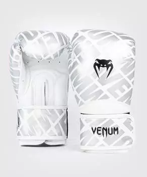 Боксерские перчатки Venum Contender 1.5 XT - Белый/серебристый