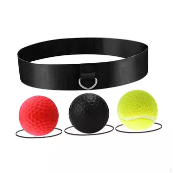 Боксерский мяч Reflex Headband Set Punching Fight Balls Home Gym Gear MMA Punch Sports