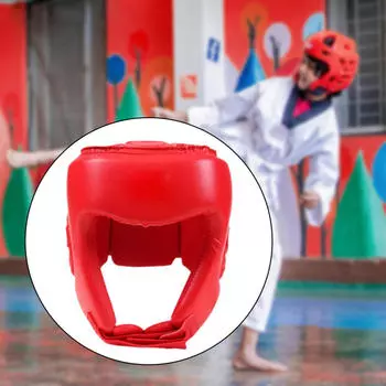 Боксерский шлем, защита головы, удобные аксессуары, тренировочный шлем, снаряжение для спарринга для любителей ММА чёрный