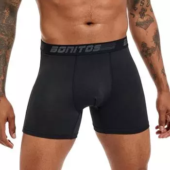 Боксеры BONITOS, нижнее белье для мужчин, удобные мужские трусы S