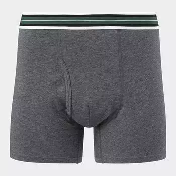 Боксеры GU by Uniqlo с каймой и стандартной посадкой на талии