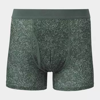 Боксеры из сухой сетки GU by Uniqlo Style с обычной посадкой и листом