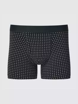 Боксеры-трусы Uniqlo Cotton Print A 09 BLACK/MEN S