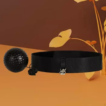 Повязка на голову с боксерским мячом, на веревке, упражнения на удары, регулируемая повязка на голову — удары with Tennis