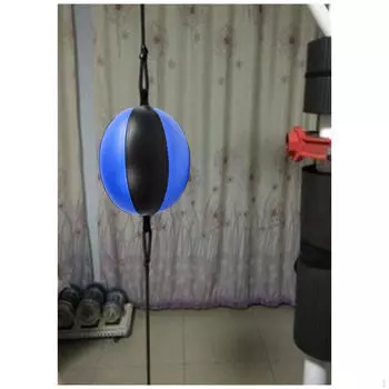 Боксёрский скоростной мяч, сумка, прочная двухсторонняя мишень для реакции пробивающего мяча для тренировок