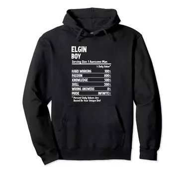 Boy from Elgin Hoodie