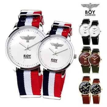 Boy London Unisex Fashion NATO Watch, корейские популярные часы