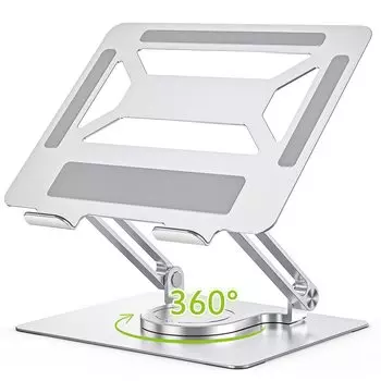 BoYata Laptop 360 Lecture Бесступенчатая эргономичная система рассеивания тепла Улучшает Устраняет нагрузку на спину Совместимость с ноутбуками и планшетами до 17 Подставка для работы дома,