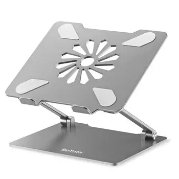 BoYata Ноутбук Мини ПК Компьютер Планшетный компьютер Плавная регулировка высоты Положение исключает работу по рассеиванию тепла от серой подставки, подставка, подставка, подставка, подставка, серый