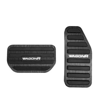 BOYOUS Suzuki Wagon R Wagon R Stingray Высококачественная алюминиевая педаль Не требуются инструменты Специально разработанная накладка на педаль тормоза и газа Устойчивая к царапинам чёрный