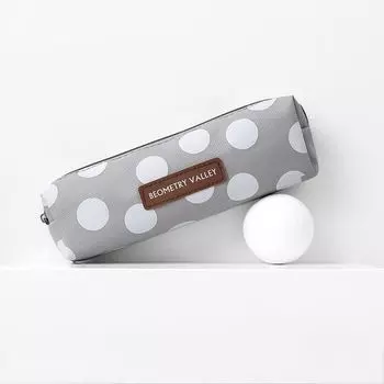 Boys Girls Large Capacity Canvas Pencil Bags Pencil Case Pen Bag Stationery Pouch C