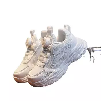 Кроссовки для мальчиков и девочек Детская обувь 26 белый