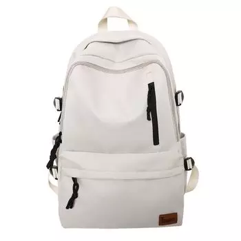 Boys High School Students Good-looking Large Capacity 2025 New Arrival Strong and Durable Spine Protection Burden Reduction Easiest for Match Backpack White