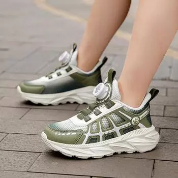 Boys shoes 2025 spring and autumn new children s mesh breathable running shoes girls lightweight leisure sports Shoes 28
