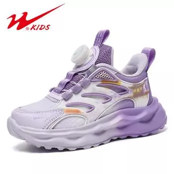 Boys shoes new breathable mesh medium button soft sole boys children s sports shoes 28 фиолетовый