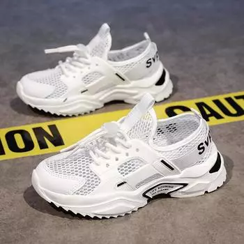 Boys shoes summer new mesh breathable medium and large children s single net hollow primary school students casual shoes children s sports shoes 31 чёрный