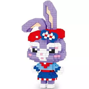 BOYU Little Red Riding Hood Nano Block 7572от, разные цвета, популярные корейские игрушки