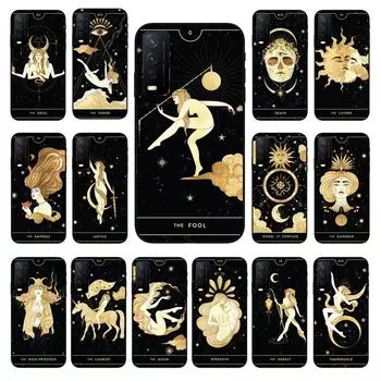 Божественный женский чехол для телефона с Таро для VIVO Y31 Y21 Y70 Y21S Y20 Y72 1907 Y12 Y11S Y53S Y33S Y55 Y76 Y51 Y15S Y01 VIVO Y31