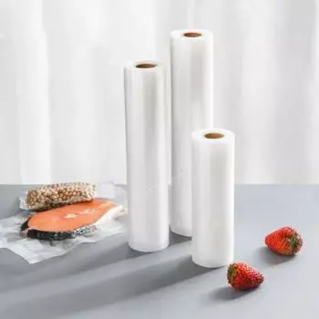 BPA FREE 510/20 Рулонов/Лот Вакуумные Пакеты Для Хранения Машина Для Запечатывания Пленок Вакуумная Упаковка Пищи Свежие Долгого Хранения 15см*500см