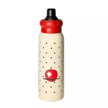 BPA-Free Insulated Cup 650ml Insulated Vacuum Cup Fashion Double Drink Bottle Sports красный