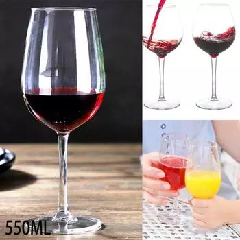 BPA Unbreakable Plastic Wine Cups for Health conscious Individuals 550ML